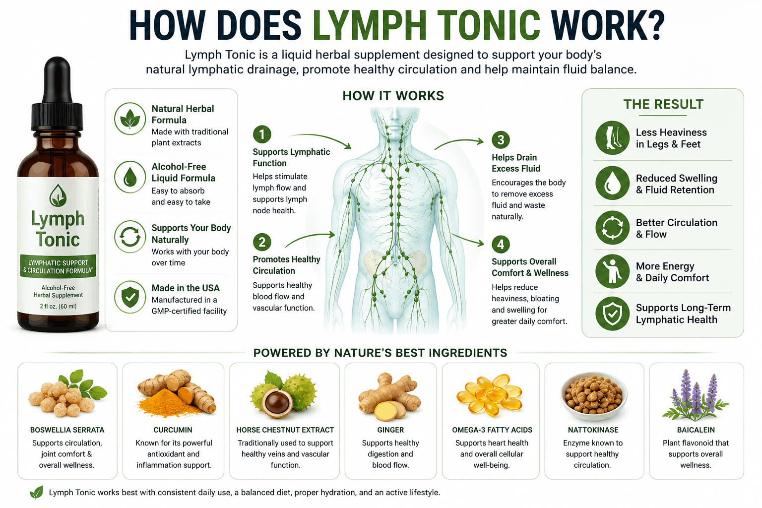 How Does Lymph Tonic Works